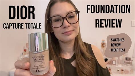 dior capture totale foundation review.